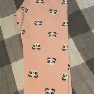 Rare NEW with tags 10/12 panda leggings